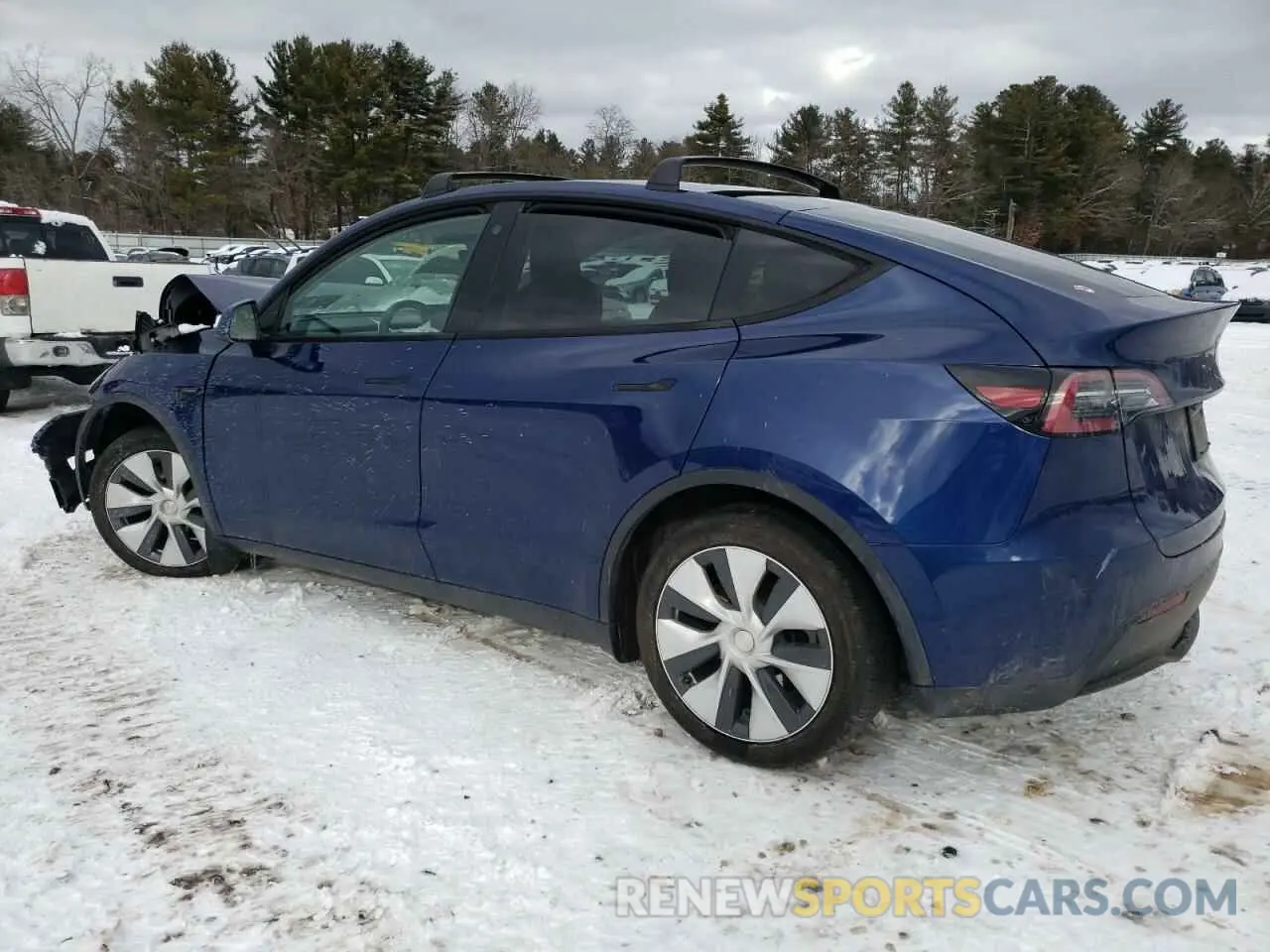 2 fotografías del automóvil dañado 7SAYGAEE6PF667971 TESLA MODEL Y 2023