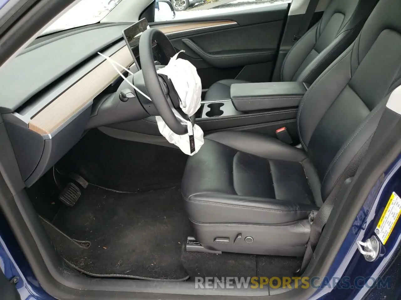 7 fotografías del automóvil dañado 7SAYGAEE6PF667971 TESLA MODEL Y 2023