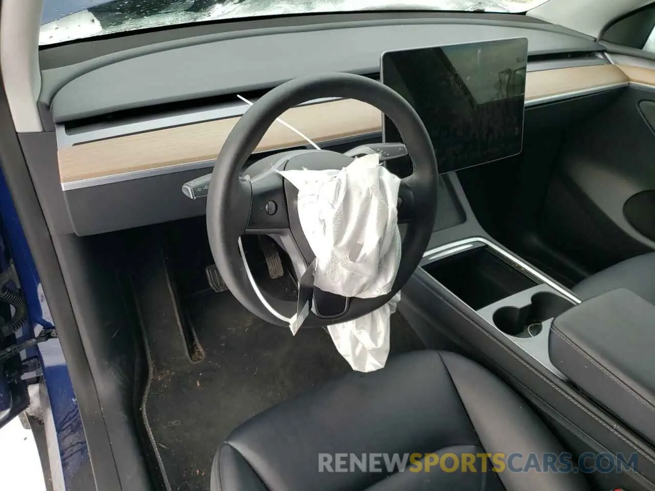 8 fotografías del automóvil dañado 7SAYGAEE6PF667971 TESLA MODEL Y 2023