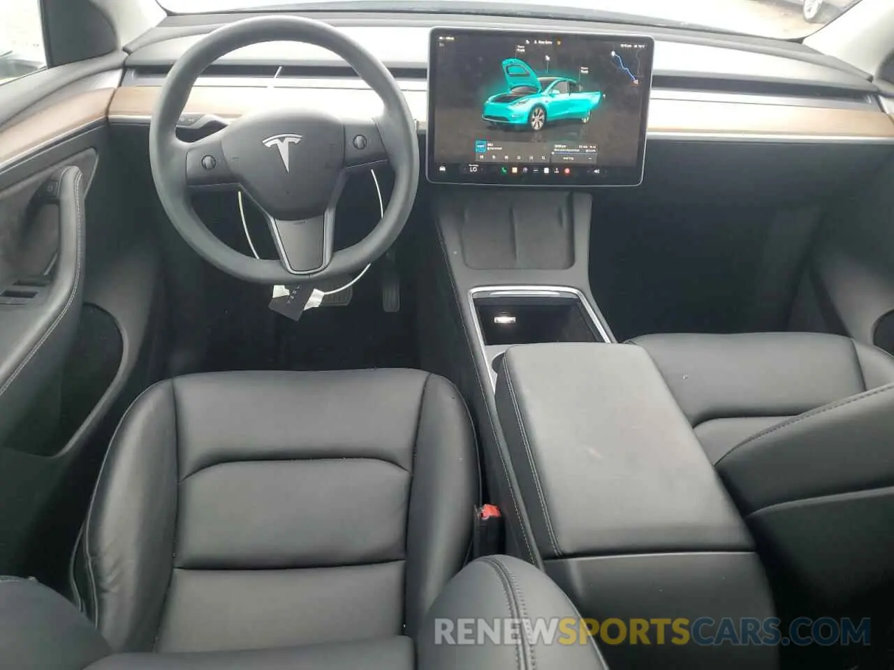 8 fotografías del automóvil dañado 7SAYGAEE6PF801961 TESLA MODEL Y 2023