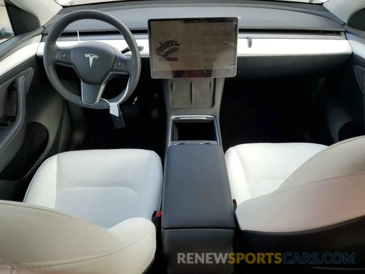 8 fotografías del automóvil dañado 7SAYGAEE6PF827170 TESLA MODEL Y 2023