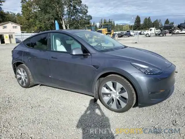 4 fotografías del automóvil dañado 7SAYGAEE6PF835639 TESLA MODEL Y 2023