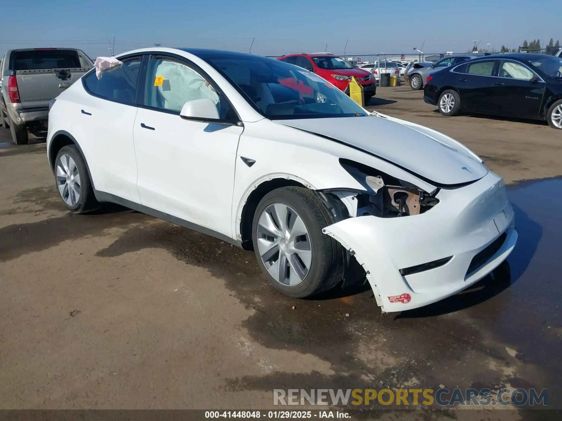 1 fotografías del automóvil dañado 7SAYGAEE6PF871072 TESLA MODEL Y 2023