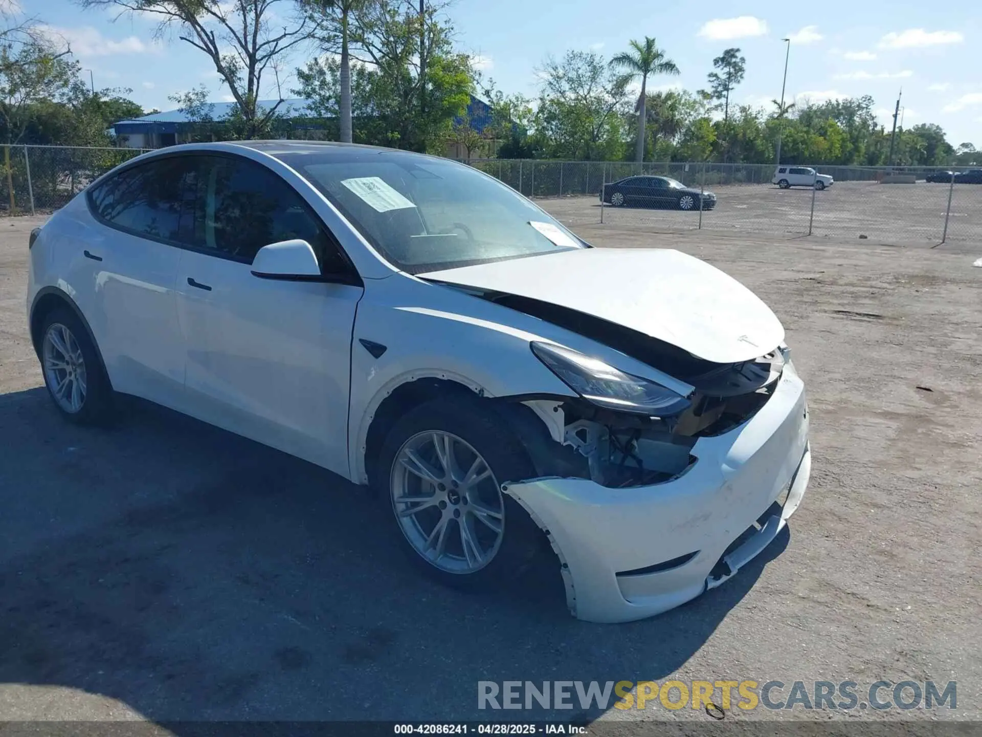1 fotografías del automóvil dañado 7SAYGAEE7PF588681 TESLA MODEL Y 2023