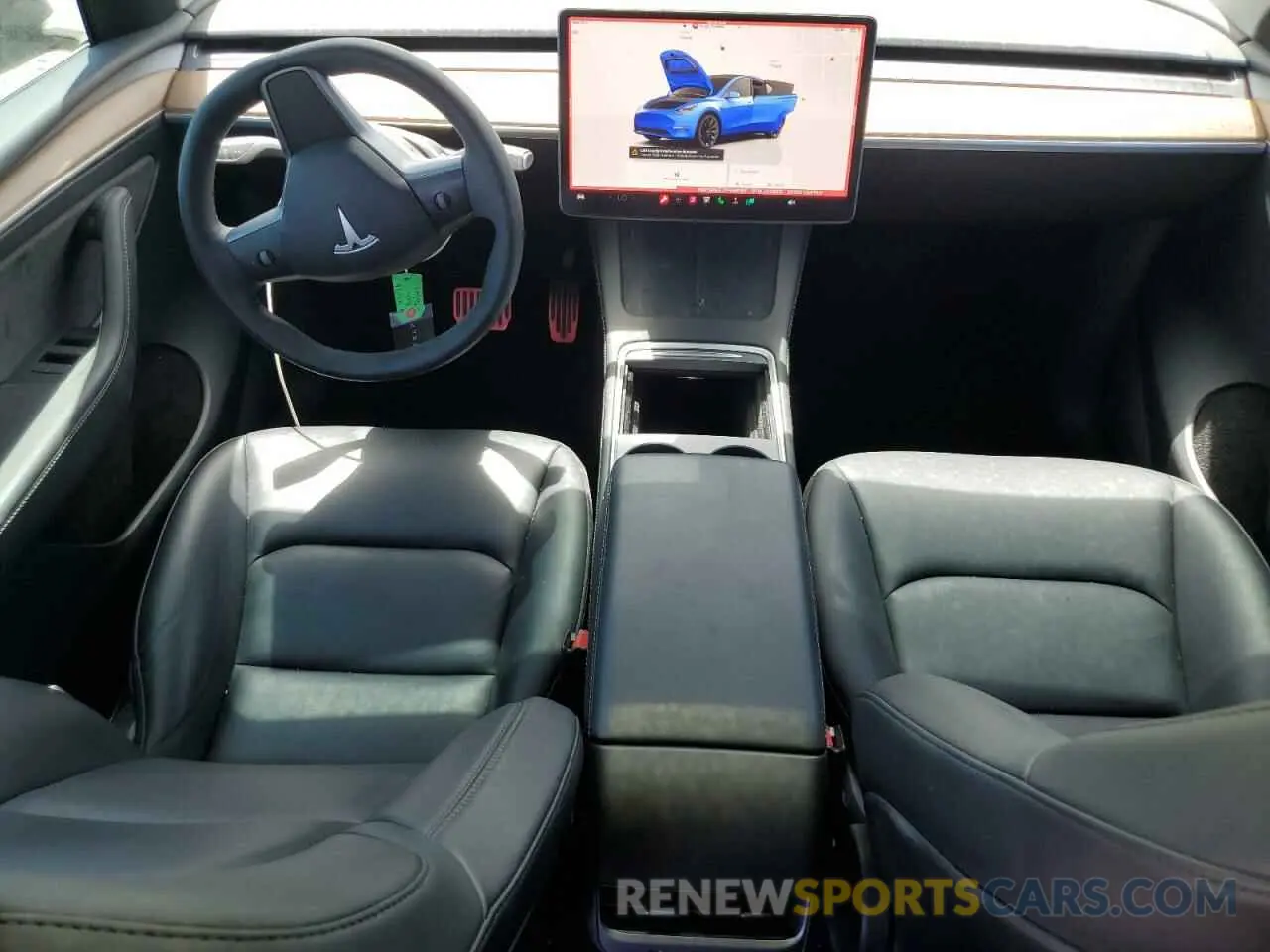 8 fotografías del automóvil dañado 7SAYGAEE7PF596165 TESLA MODEL Y 2023