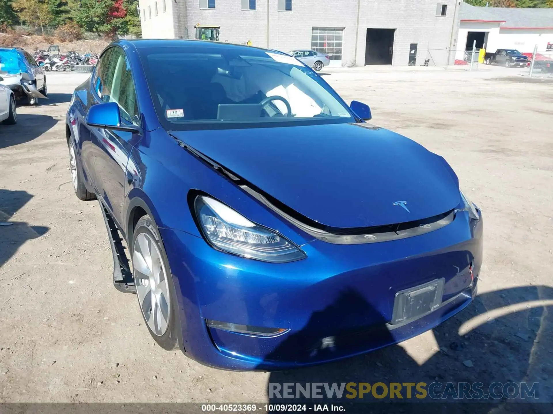 11 fotografías del automóvil dañado 7SAYGAEE7PF611442 TESLA MODEL Y 2023