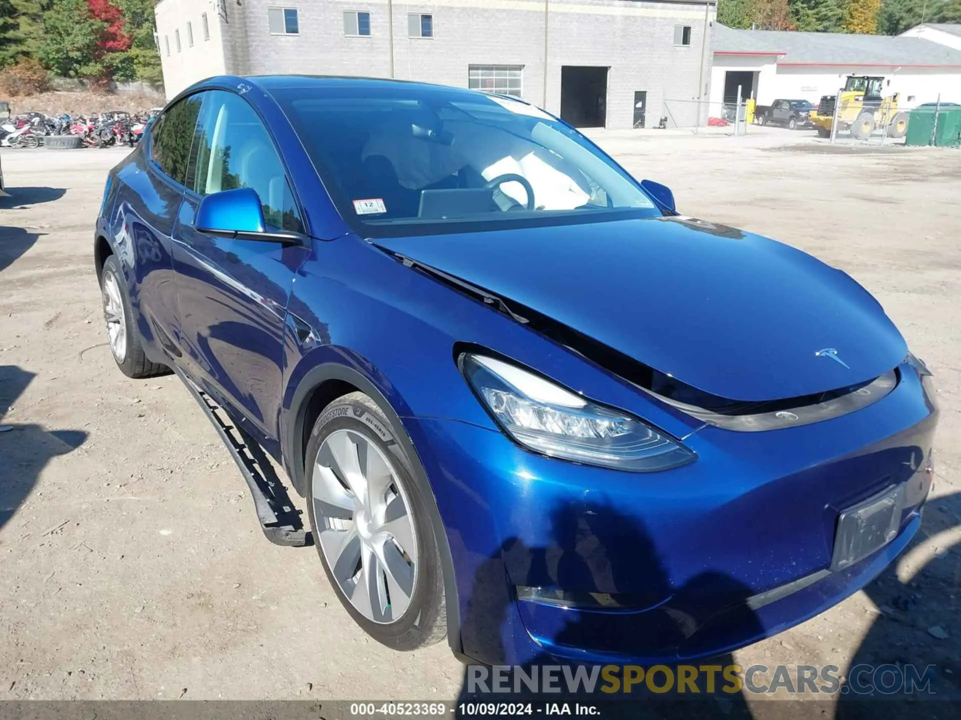 12 fotografías del automóvil dañado 7SAYGAEE7PF611442 TESLA MODEL Y 2023