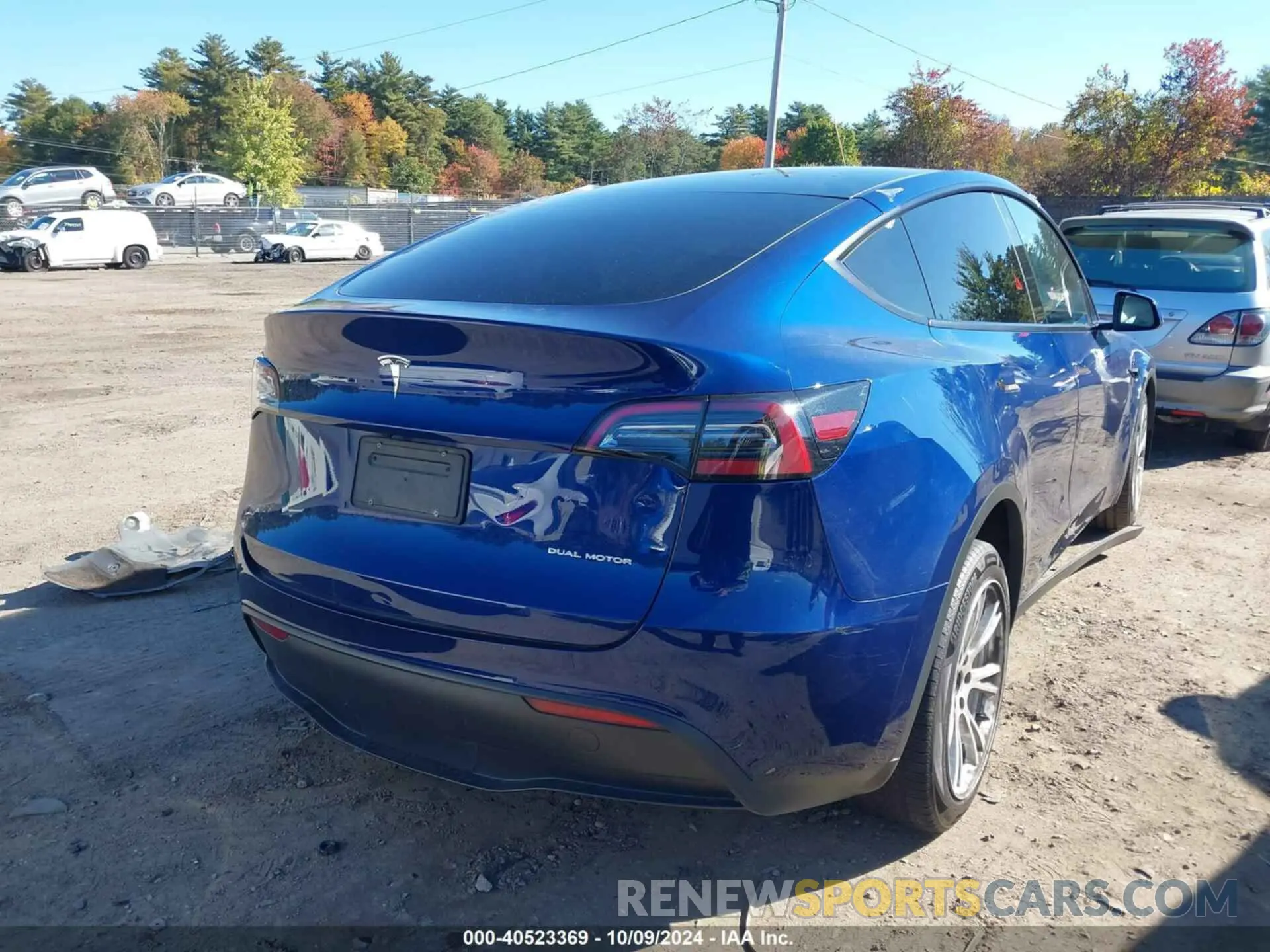 15 fotografías del automóvil dañado 7SAYGAEE7PF611442 TESLA MODEL Y 2023