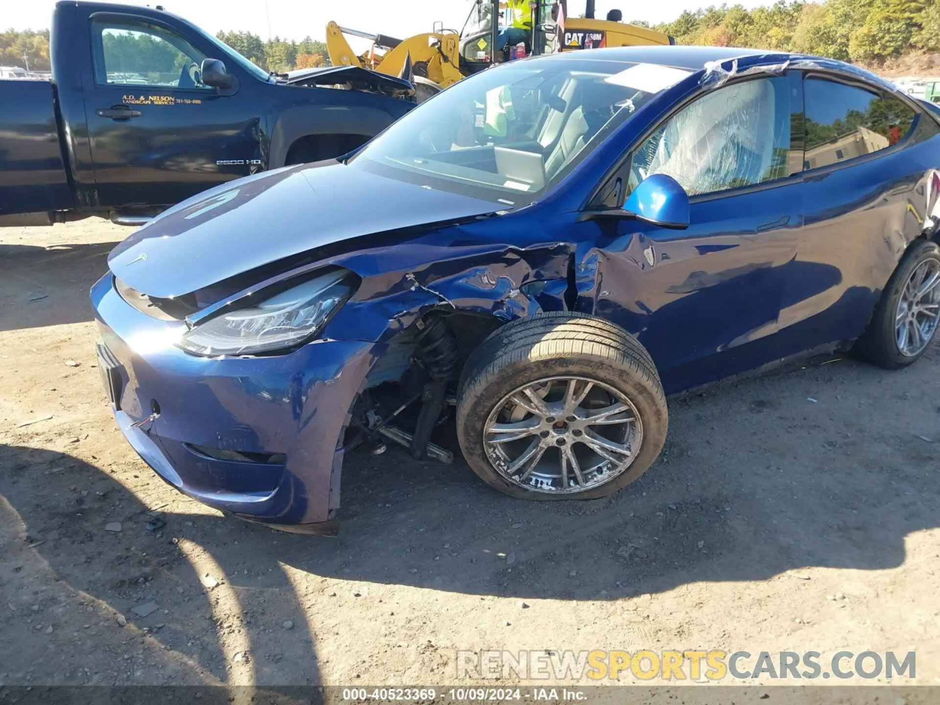 6 fotografías del automóvil dañado 7SAYGAEE7PF611442 TESLA MODEL Y 2023