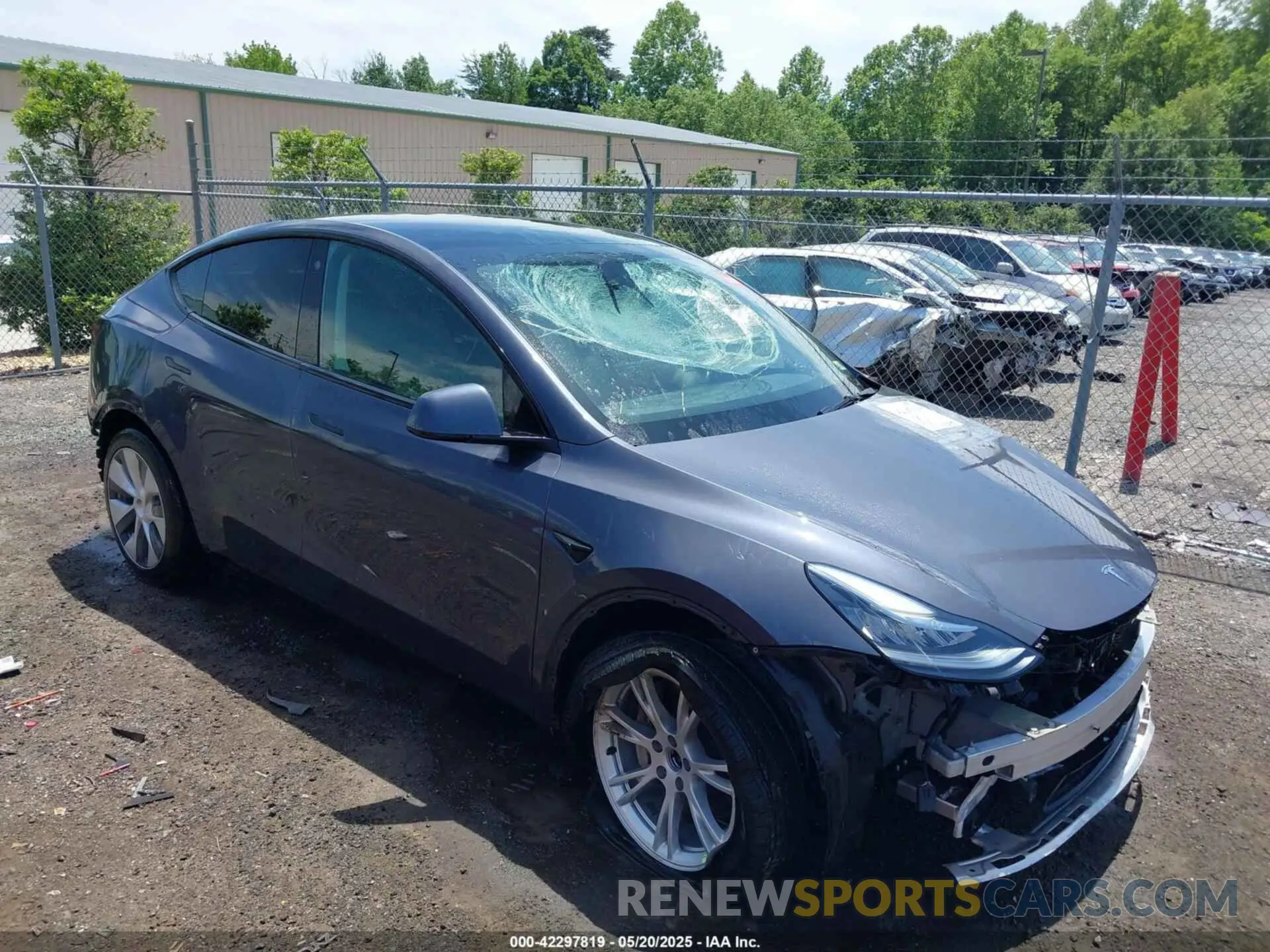 1 fotografías del automóvil dañado 7SAYGAEE7PF615751 TESLA MODEL Y 2023