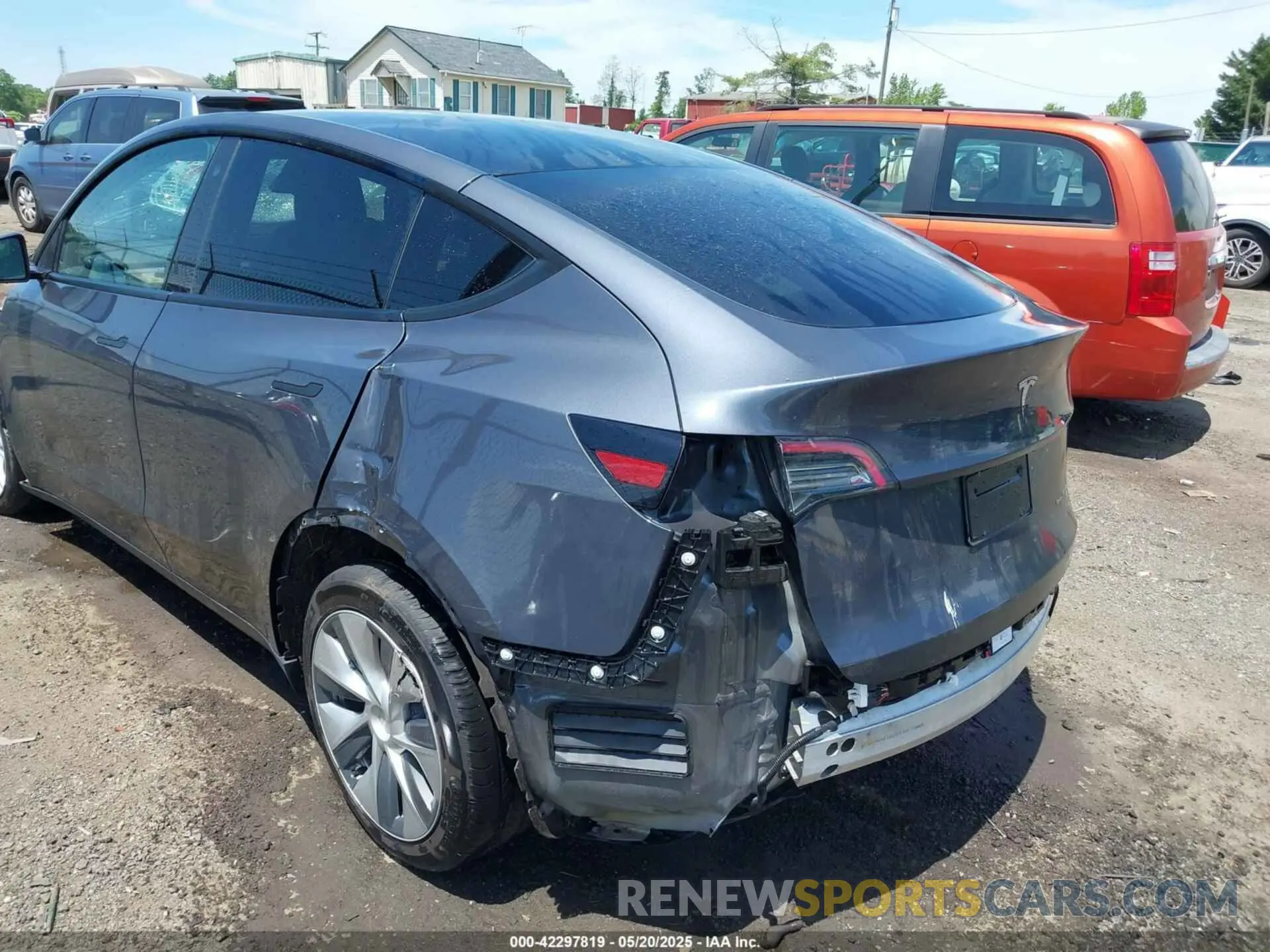 20 fotografías del automóvil dañado 7SAYGAEE7PF615751 TESLA MODEL Y 2023