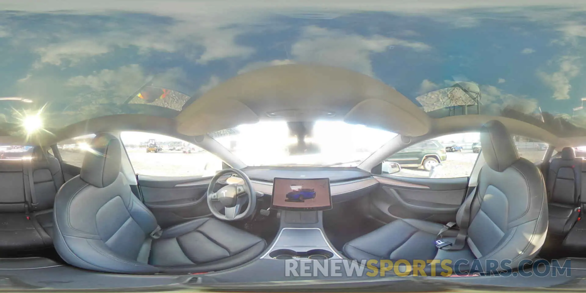 12 fotografías del automóvil dañado 7SAYGAEE7PF749059 TESLA MODEL Y 2023