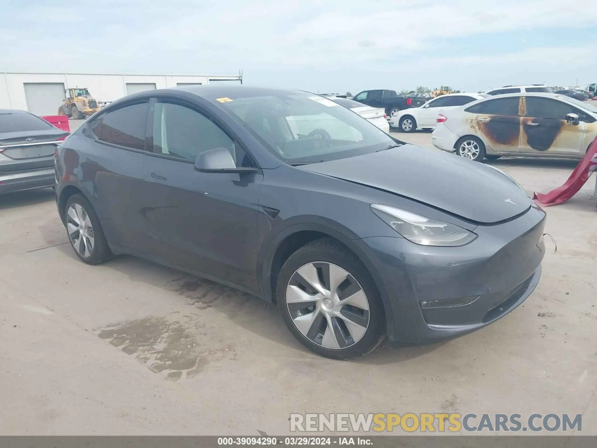1 fotografías del automóvil dañado 7SAYGAEE7PF768825 TESLA MODEL Y 2023