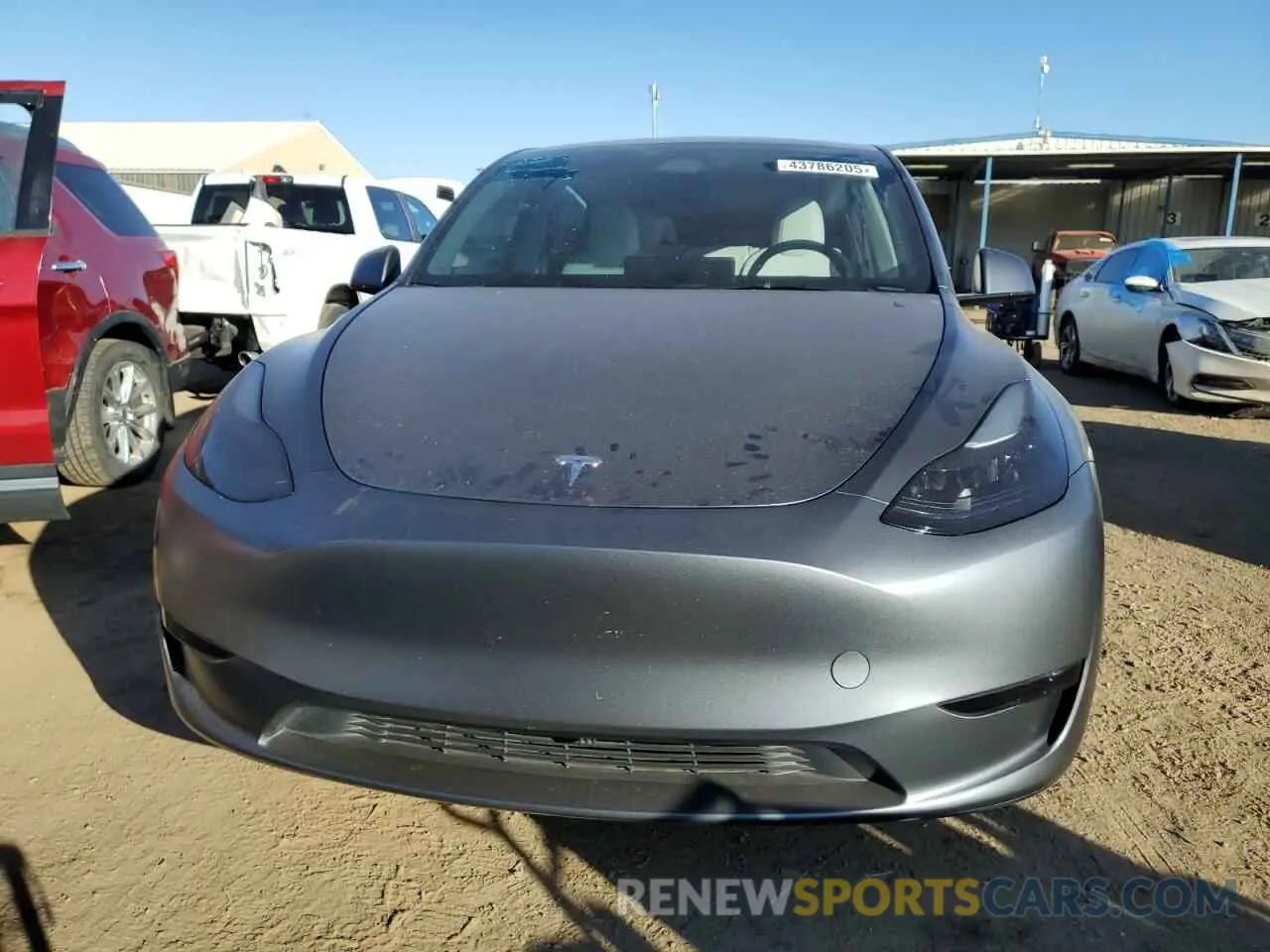 5 fotografías del automóvil dañado 7SAYGAEE7PF798438 TESLA MODEL Y 2023
