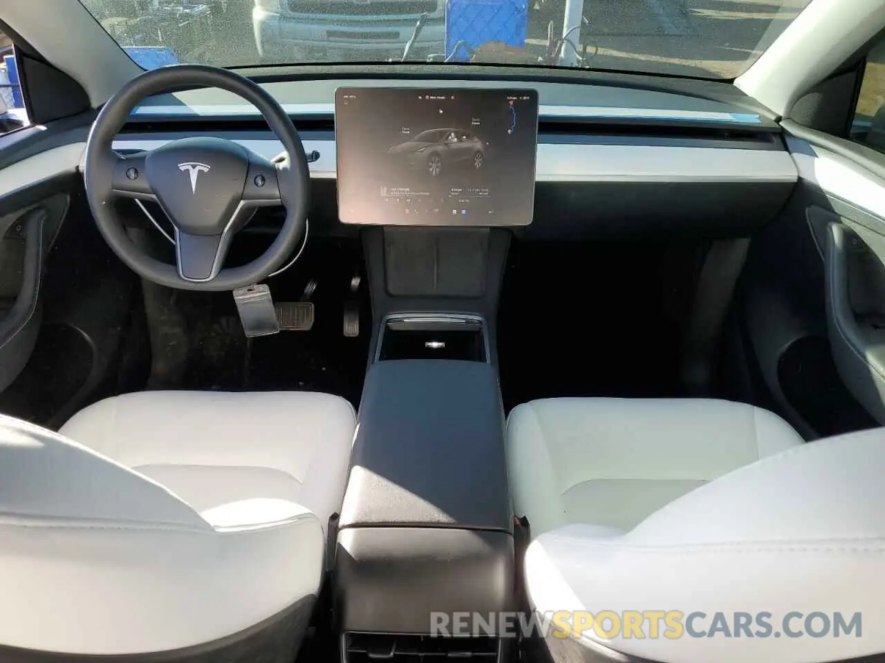 8 fotografías del automóvil dañado 7SAYGAEE7PF798438 TESLA MODEL Y 2023