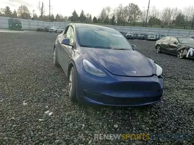 10 fotografías del automóvil dañado 7SAYGAEE7PF824973 TESLA MODEL Y 2023