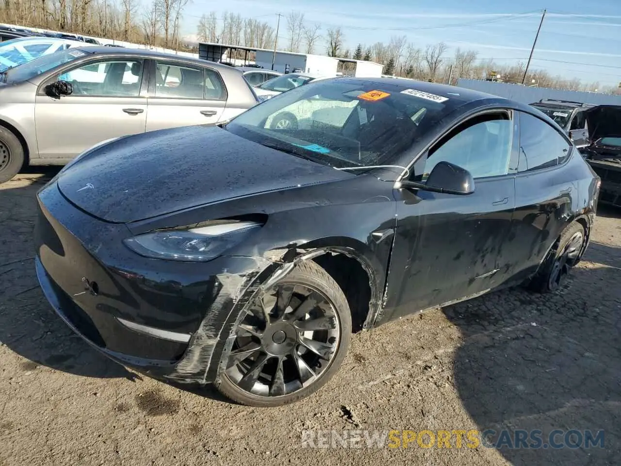 1 fotografías del automóvil dañado 7SAYGAEE7PF859030 TESLA MODEL Y 2023