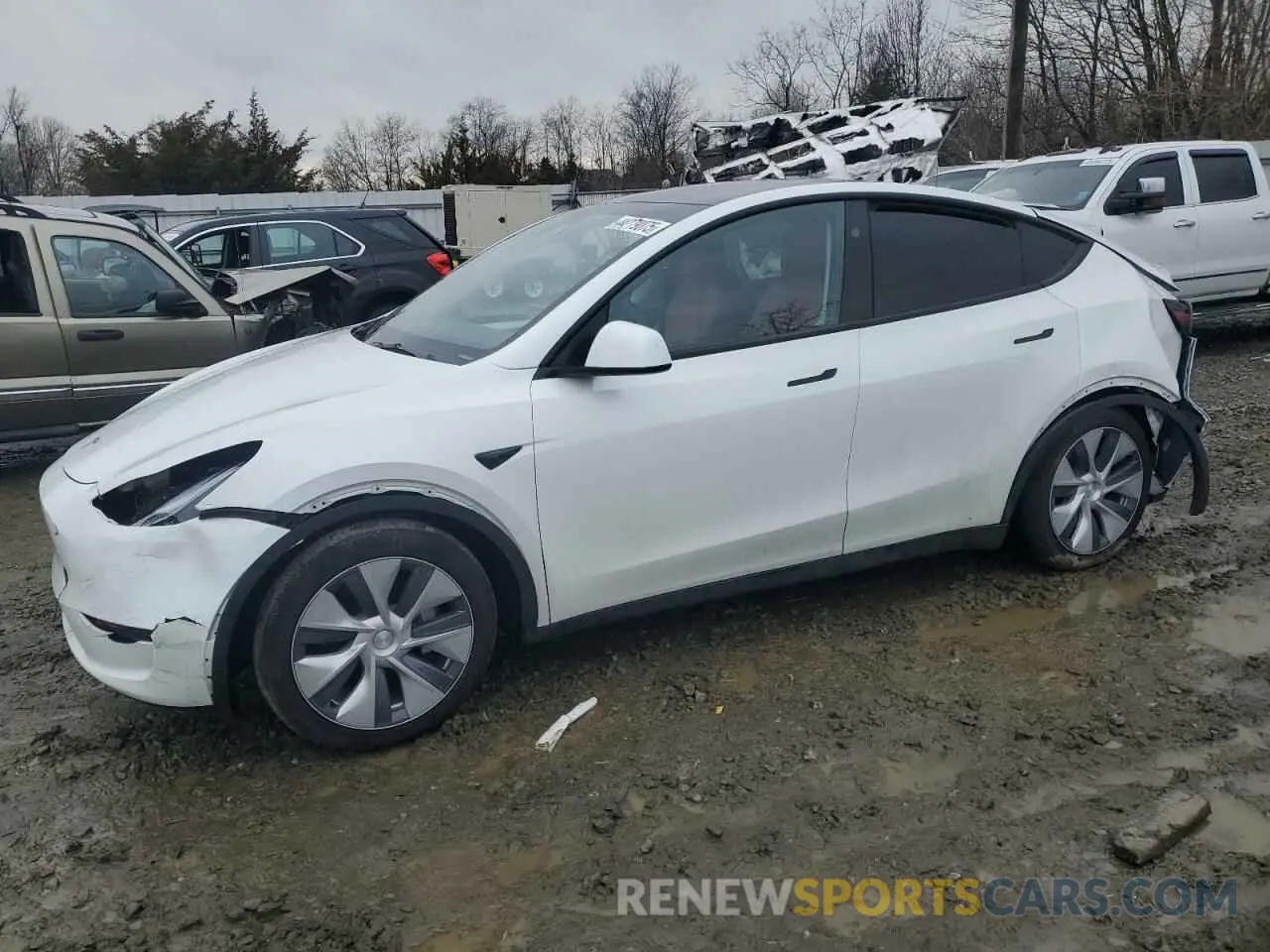 1 fotografías del automóvil dañado 7SAYGAEE7PF911417 TESLA MODEL Y 2023