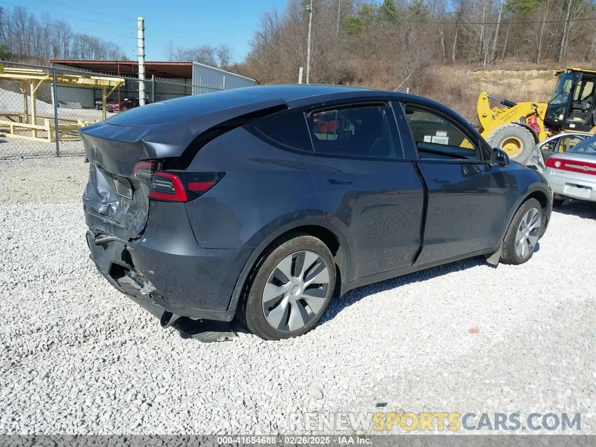 4 fotografías del automóvil dañado 7SAYGAEE7PF971620 TESLA MODEL Y 2023