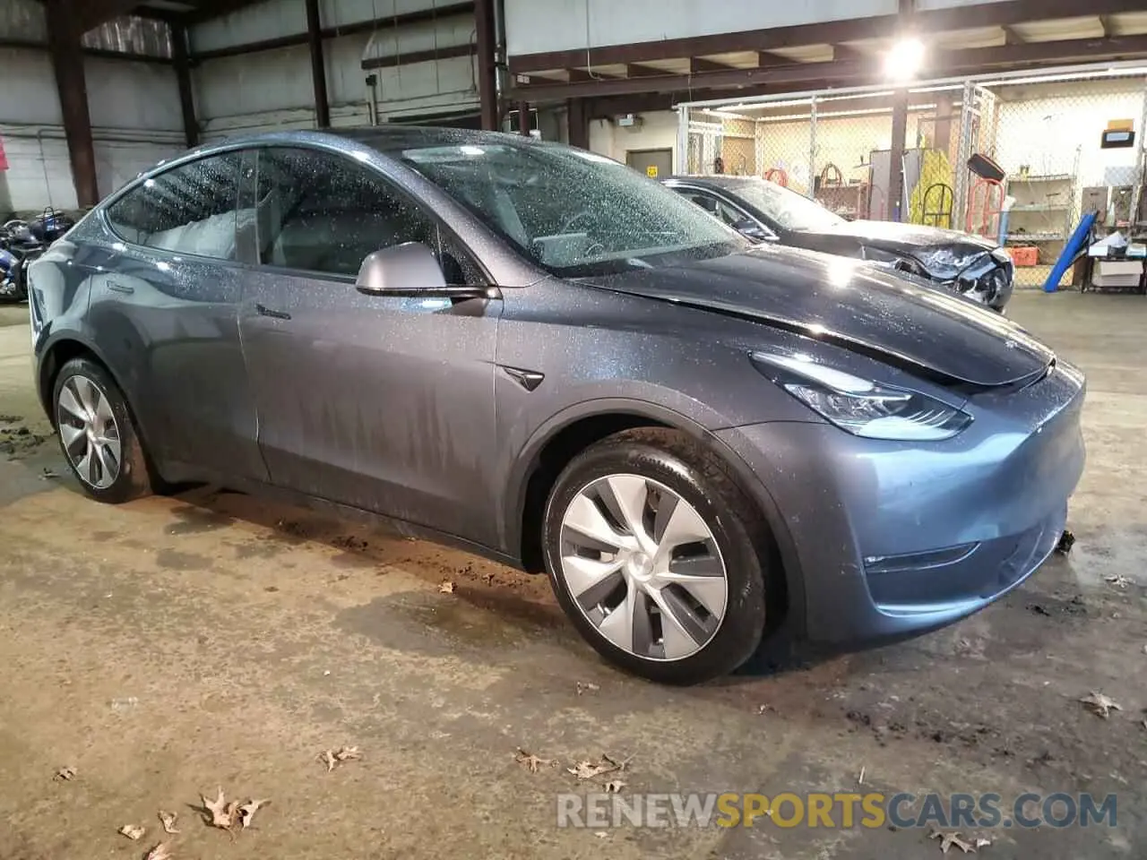 4 fotografías del automóvil dañado 7SAYGAEE8PF584641 TESLA MODEL Y 2023