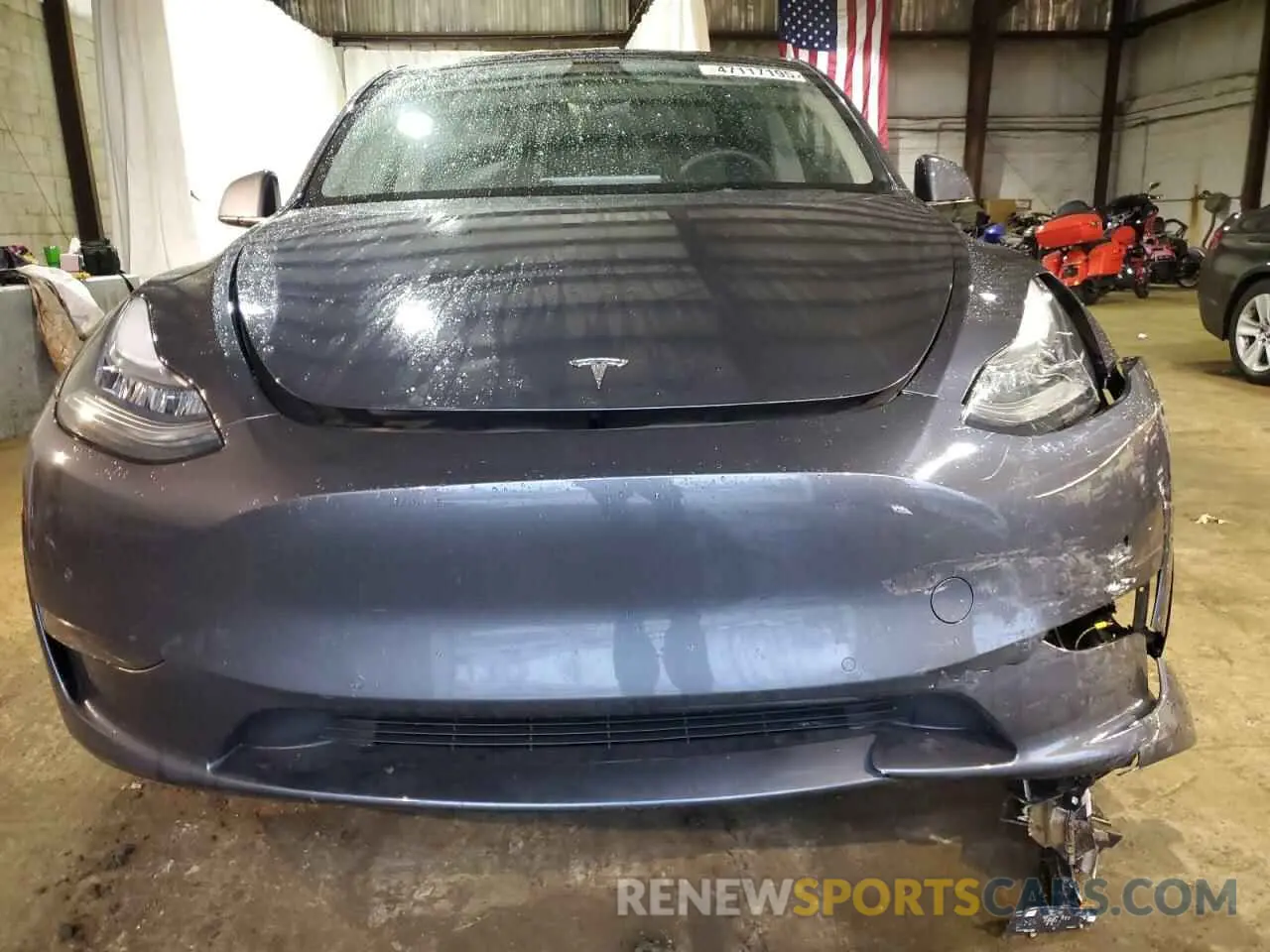 5 fotografías del automóvil dañado 7SAYGAEE8PF584641 TESLA MODEL Y 2023
