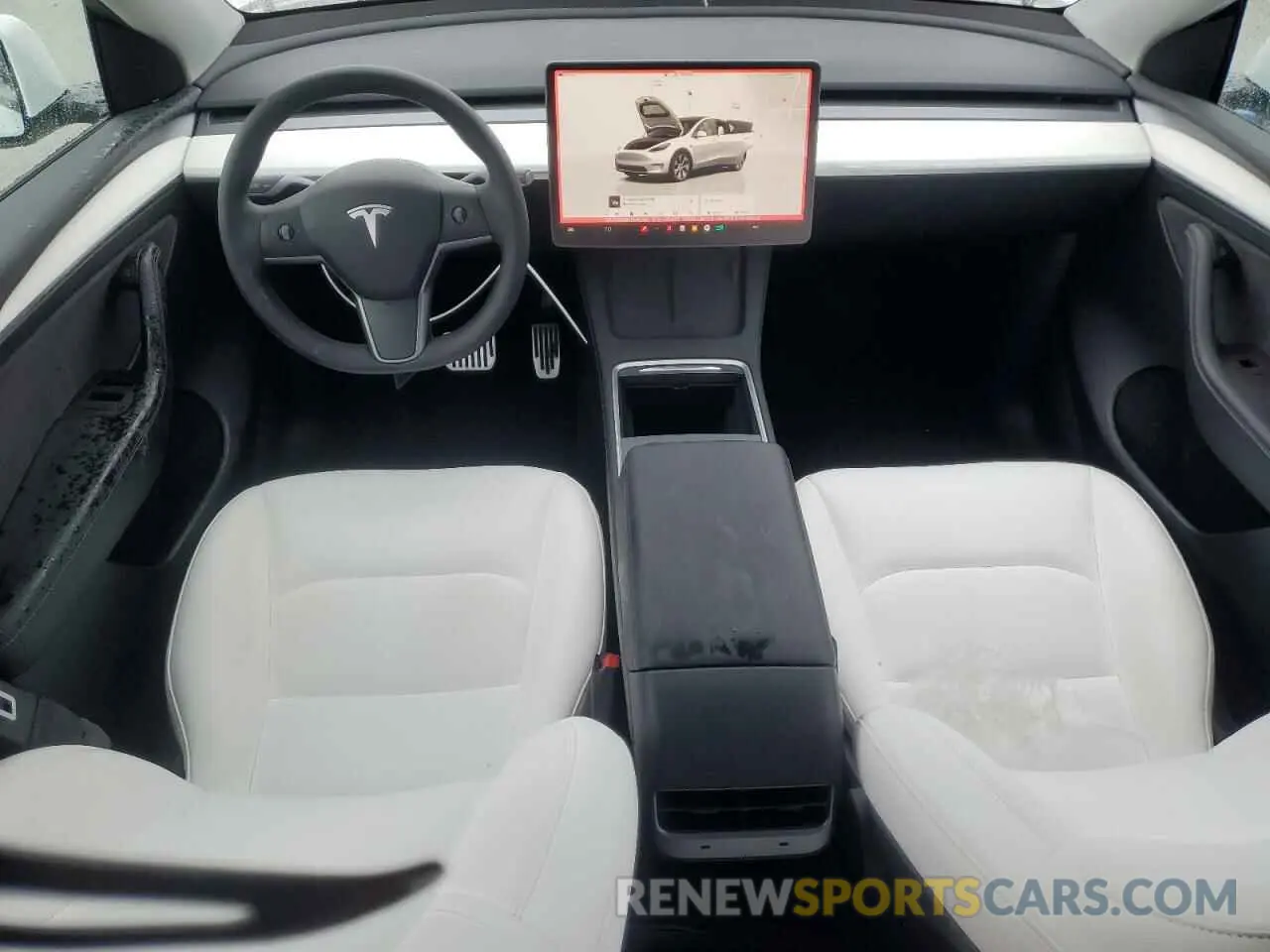 8 fotografías del automóvil dañado 7SAYGAEE8PF599740 TESLA MODEL Y 2023