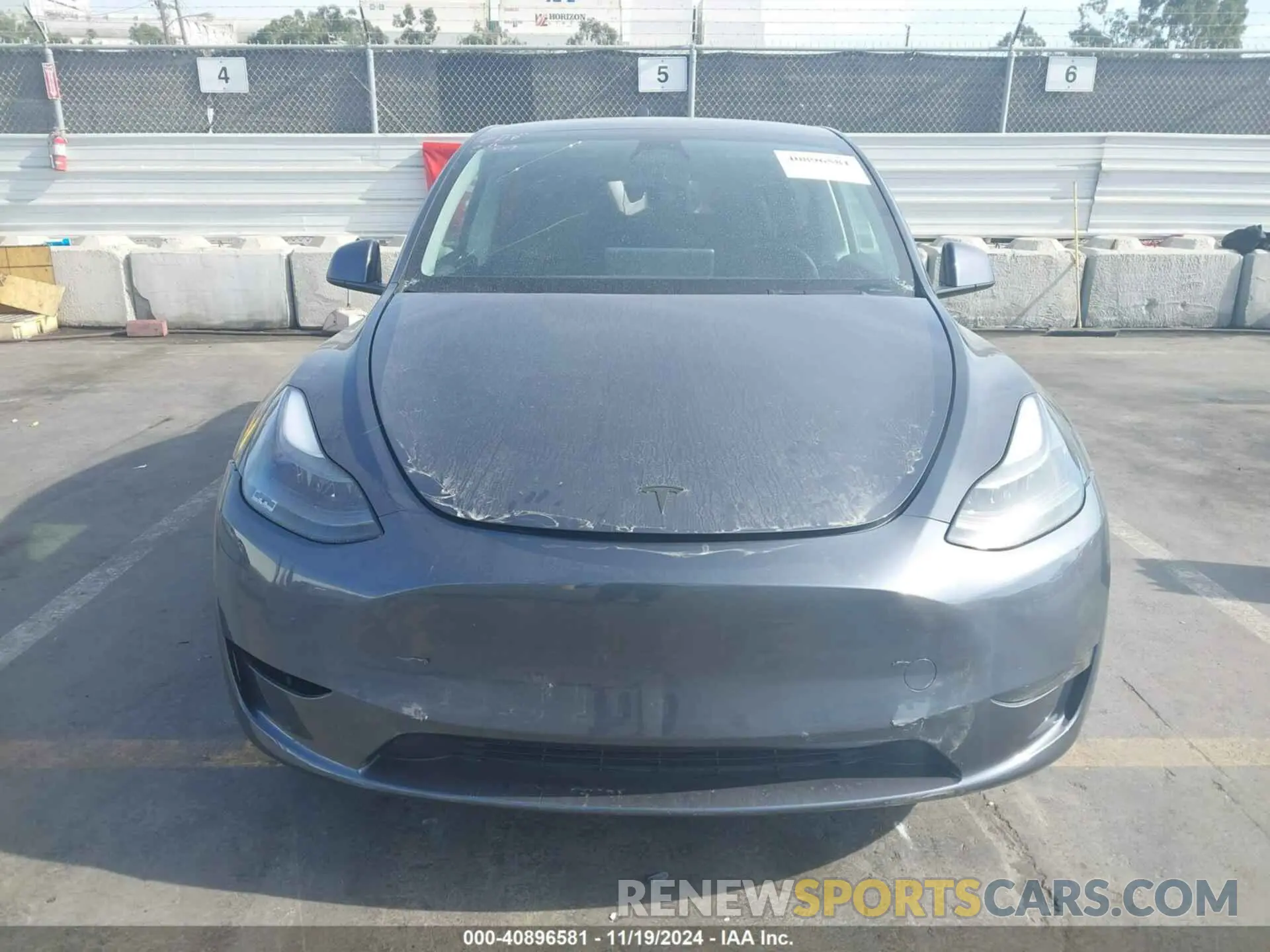 11 fotografías del automóvil dañado 7SAYGAEE8PF623860 TESLA MODEL Y 2023