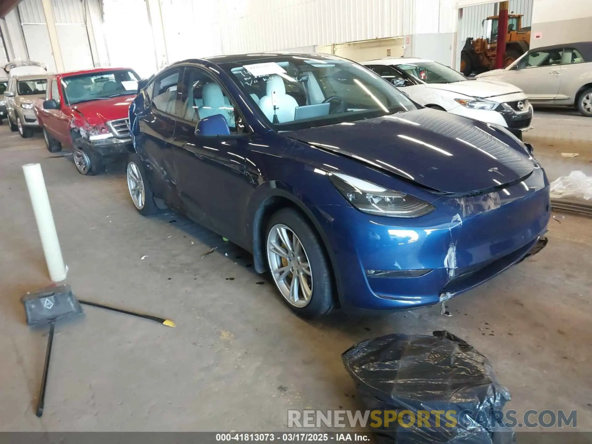 1 fotografías del automóvil dañado 7SAYGAEE8PF661220 TESLA MODEL Y 2023
