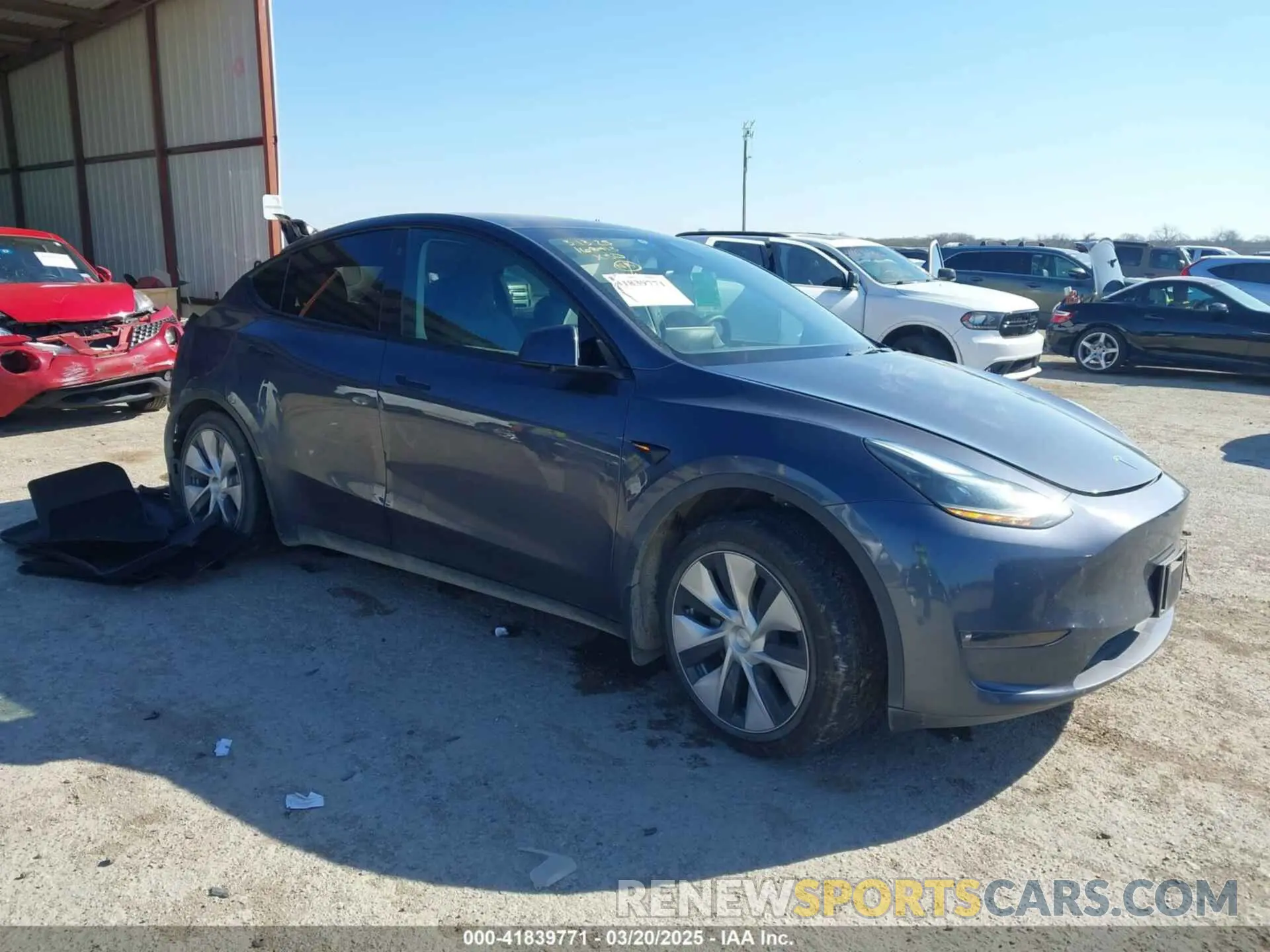 1 fotografías del automóvil dañado 7SAYGAEE8PF667728 TESLA MODEL Y 2023