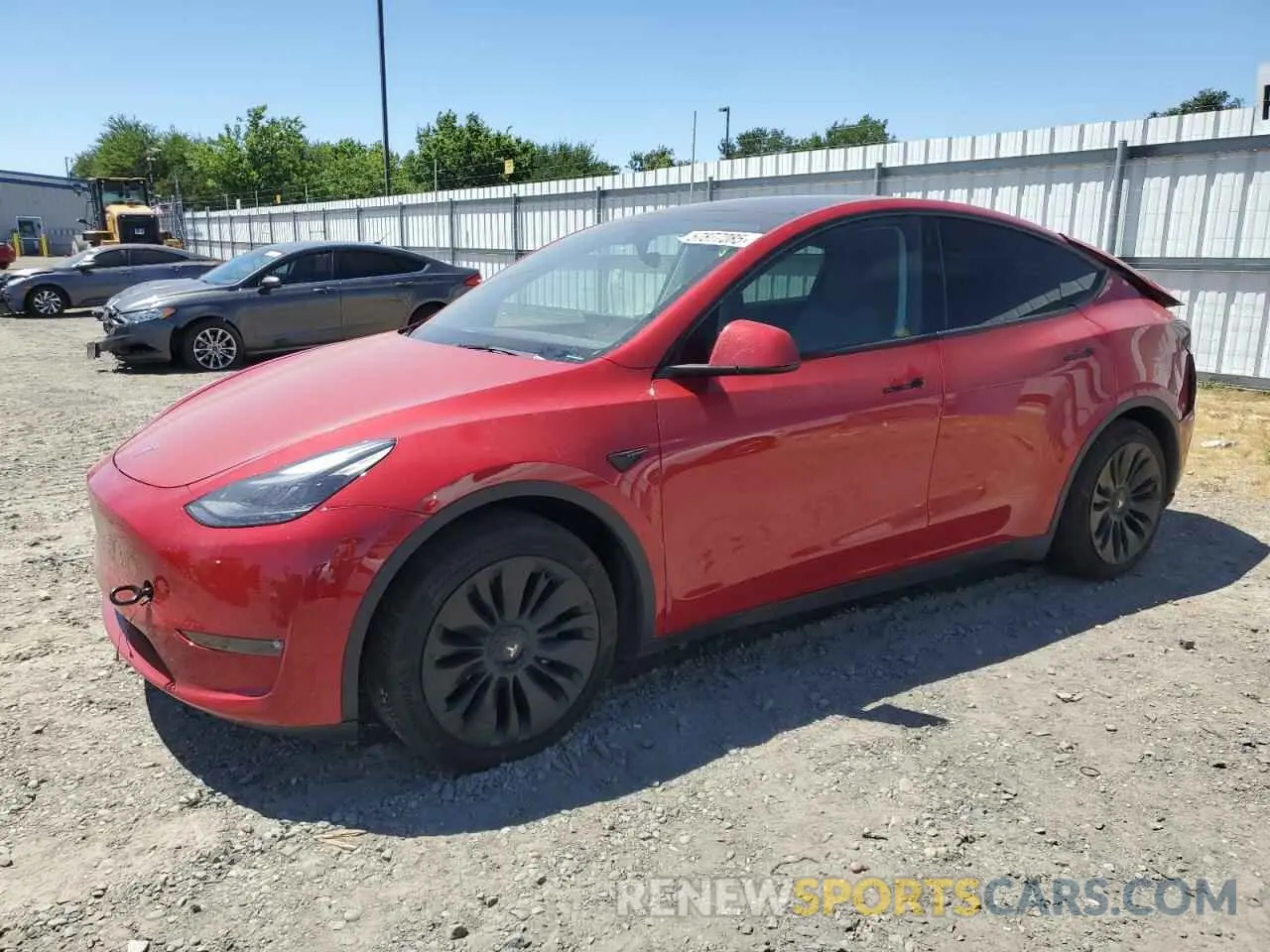 1 fotografías del automóvil dañado 7SAYGAEE8PF747191 TESLA MODEL Y 2023