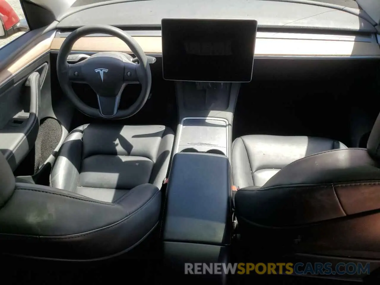 8 fotografías del automóvil dañado 7SAYGAEE8PF747191 TESLA MODEL Y 2023
