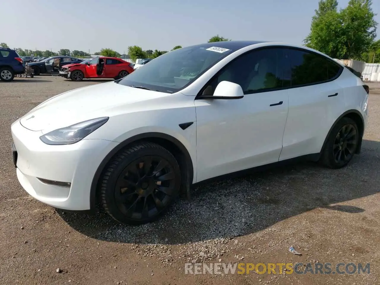 1 fotografías del automóvil dañado 7SAYGAEE8PF761897 TESLA MODEL Y 2023