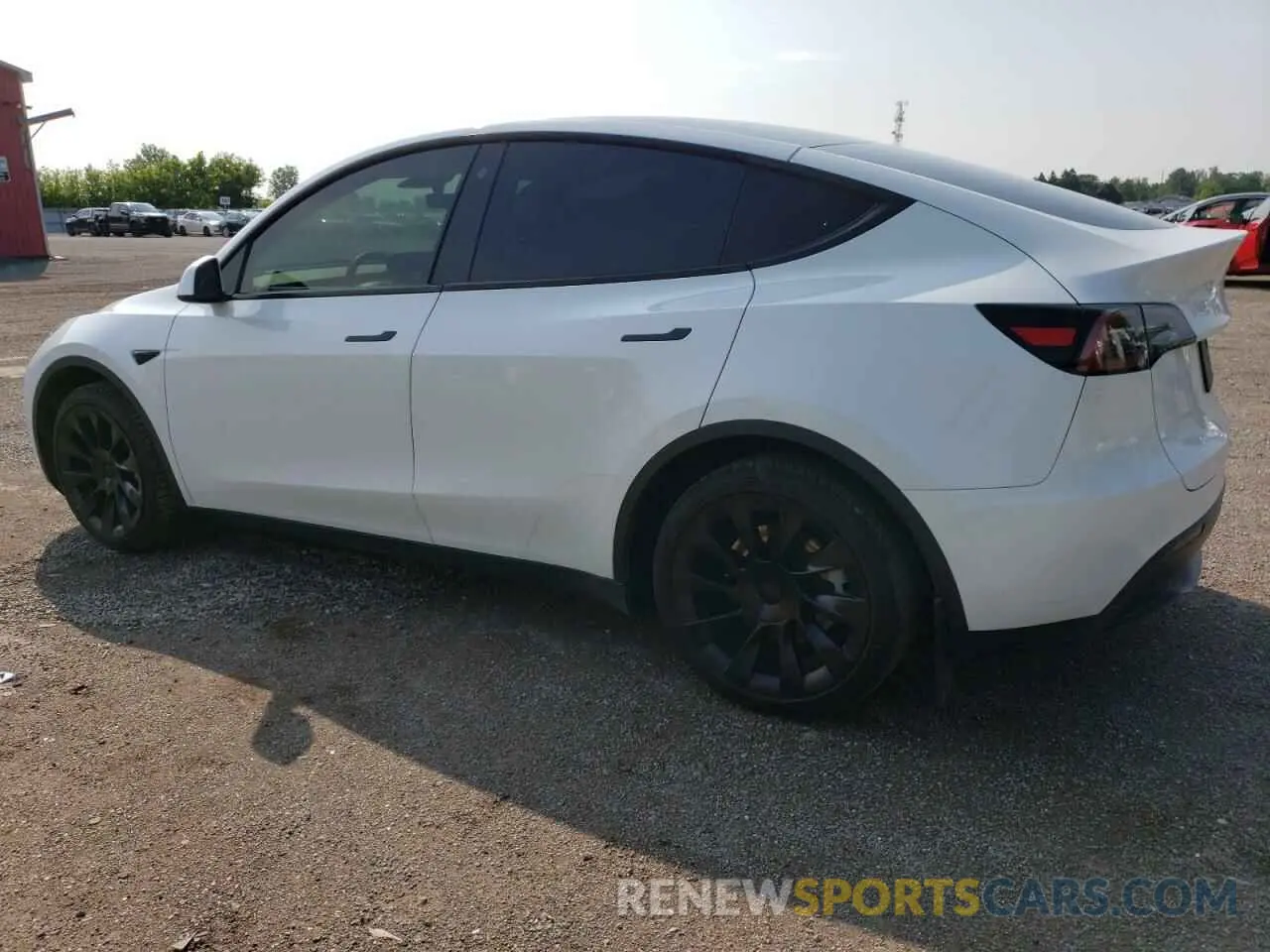 2 fotografías del automóvil dañado 7SAYGAEE8PF761897 TESLA MODEL Y 2023