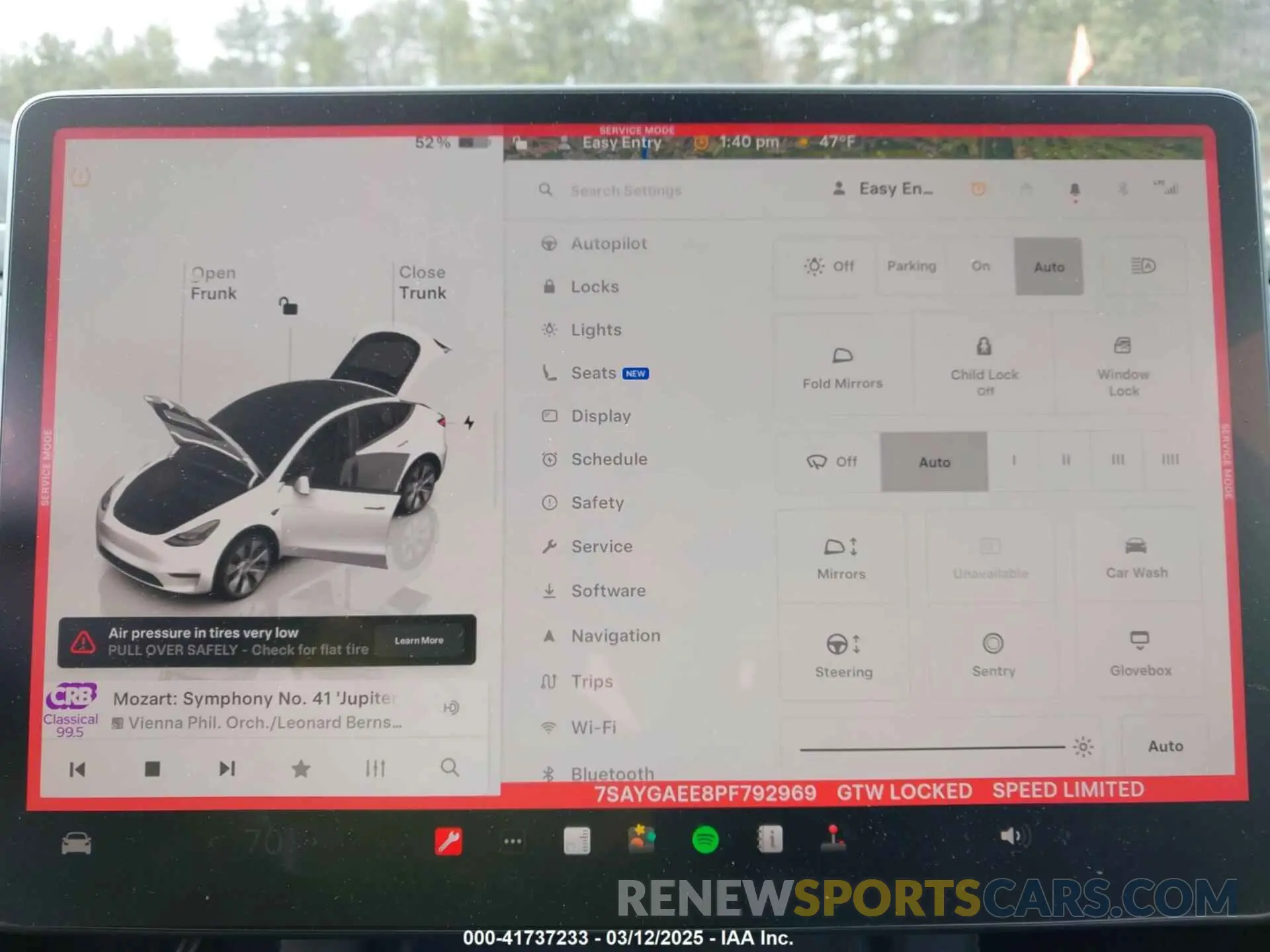 19 fotografías del automóvil dañado 7SAYGAEE8PF792969 TESLA MODEL Y 2023