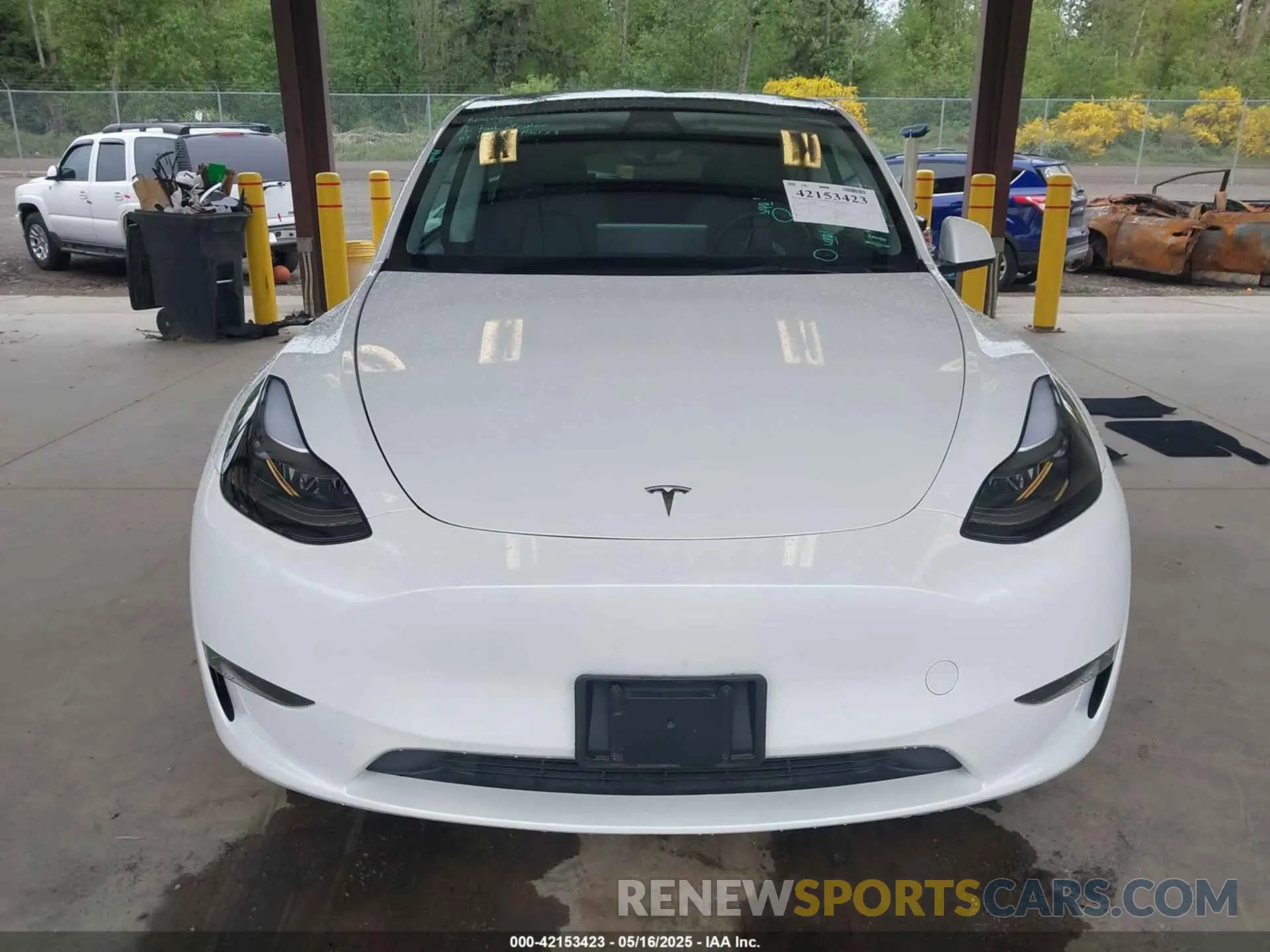 13 fotografías del automóvil dañado 7SAYGAEE8PF809009 TESLA MODEL Y 2023