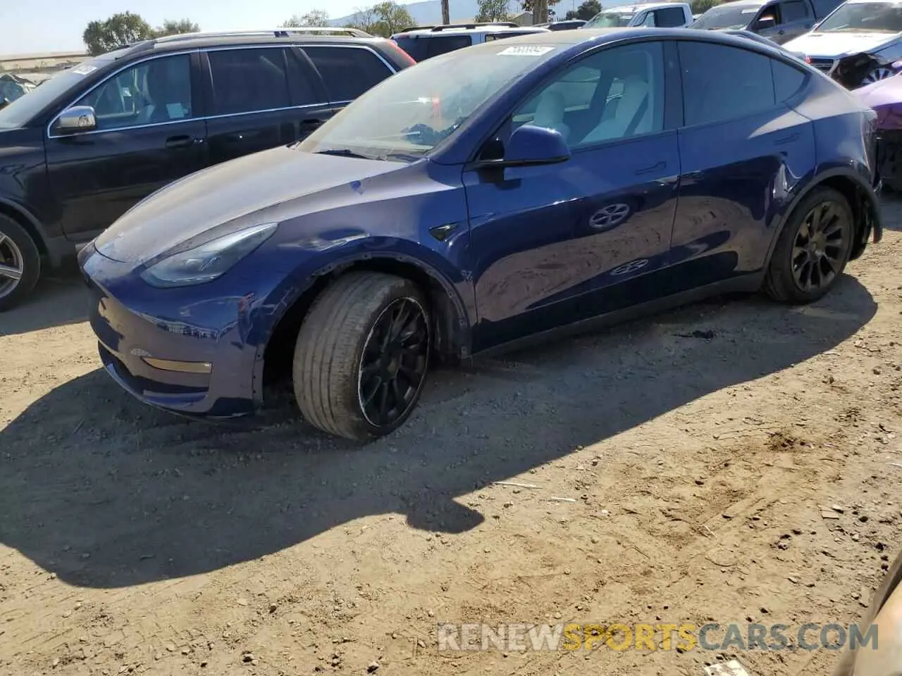1 fotografías del automóvil dañado 7SAYGAEE8PF870196 TESLA MODEL Y 2023