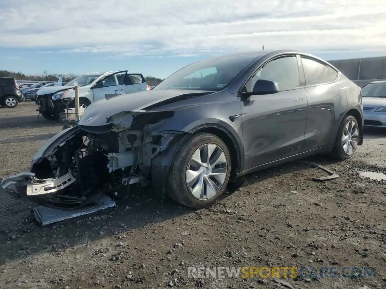 1 fotografías del automóvil dañado 7SAYGAEE8PF902046 TESLA MODEL Y 2023