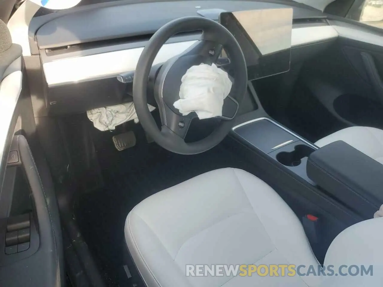 8 fotografías del automóvil dañado 7SAYGAEE8PF902046 TESLA MODEL Y 2023