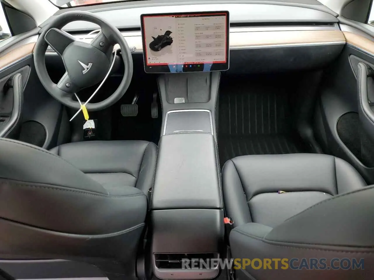 8 fotografías del automóvil dañado 7SAYGAEE9PF716323 TESLA MODEL Y 2023