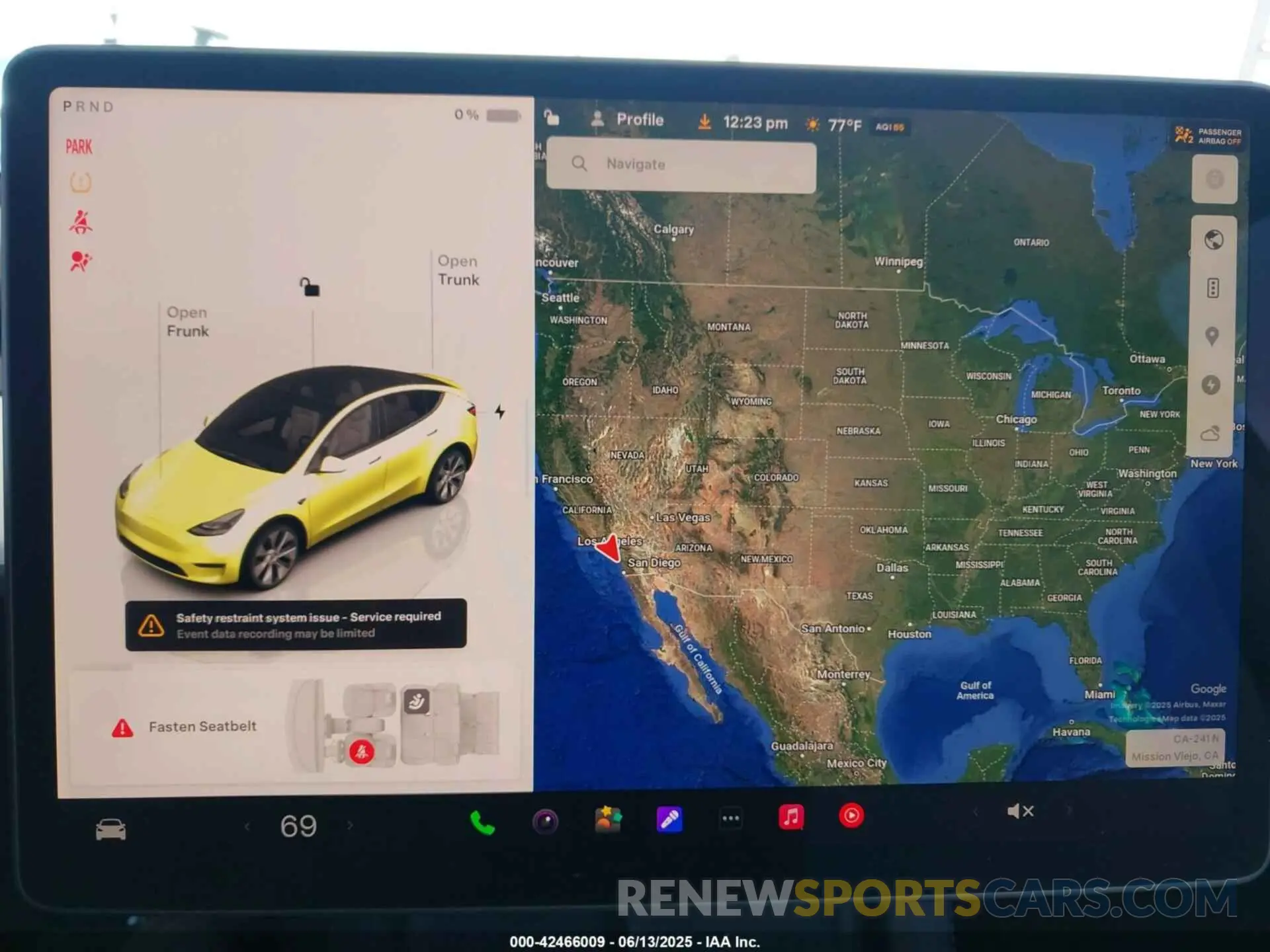 18 fotografías del automóvil dañado 7SAYGAEE9PF743795 TESLA MODEL Y 2023
