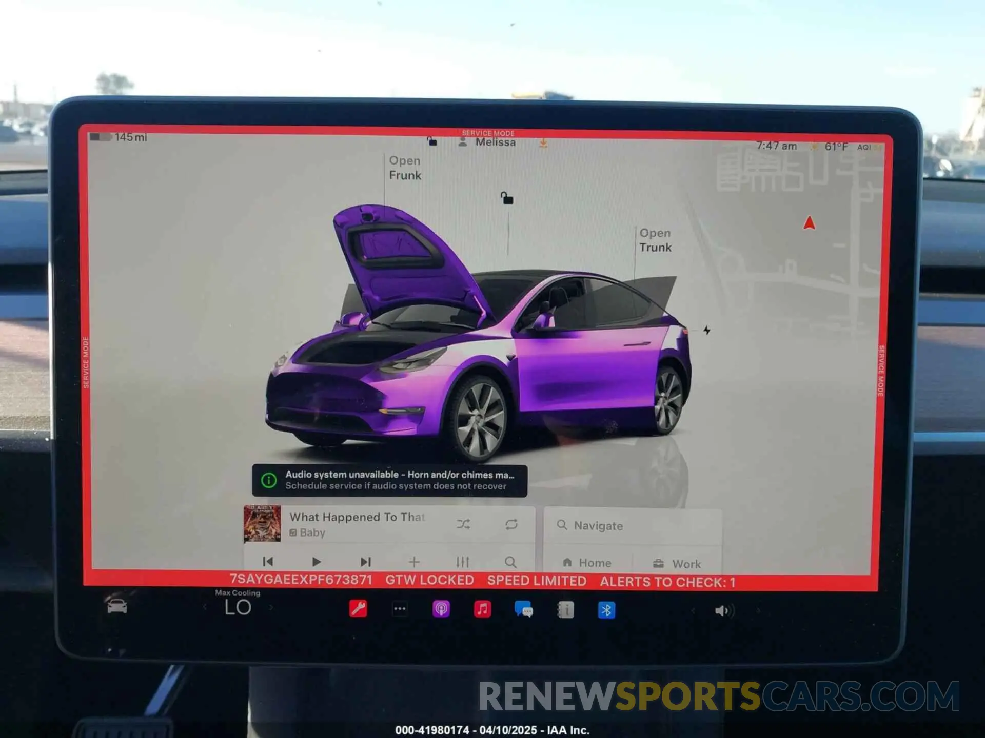 18 fotografías del automóvil dañado 7SAYGAEEXPF673871 TESLA MODEL Y 2023