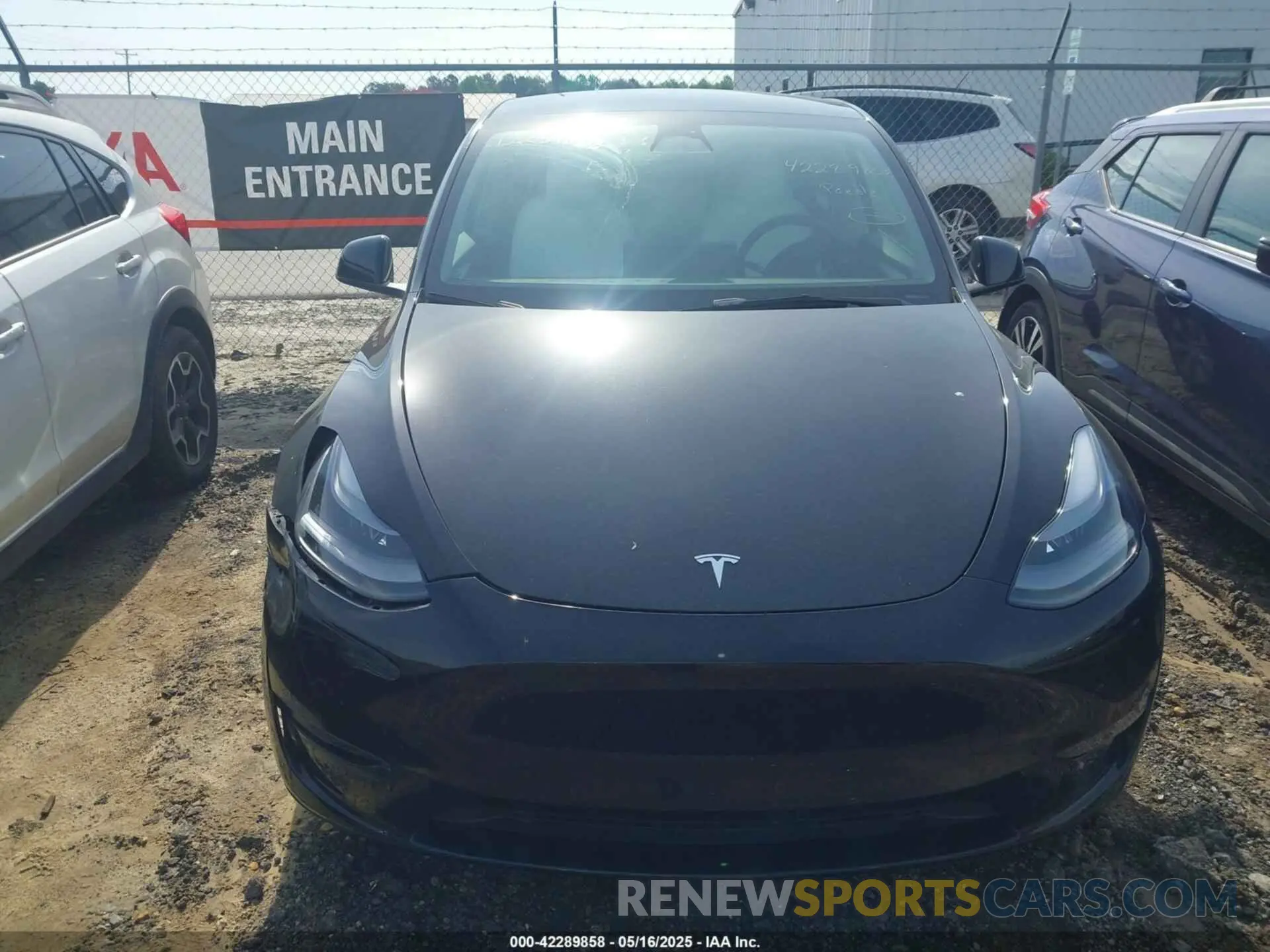12 fotografías del automóvil dañado 7SAYGAEEXPF711924 TESLA MODEL Y 2023