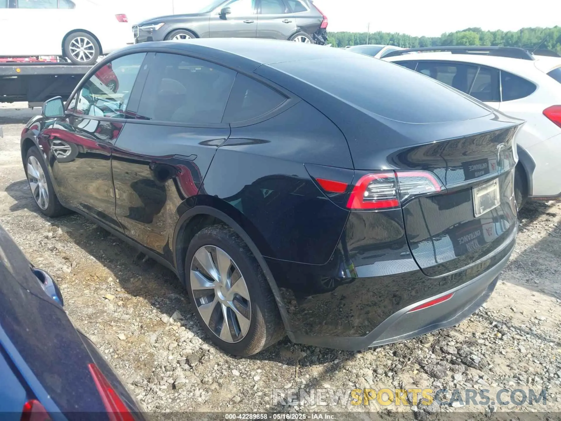 3 fotografías del automóvil dañado 7SAYGAEEXPF711924 TESLA MODEL Y 2023
