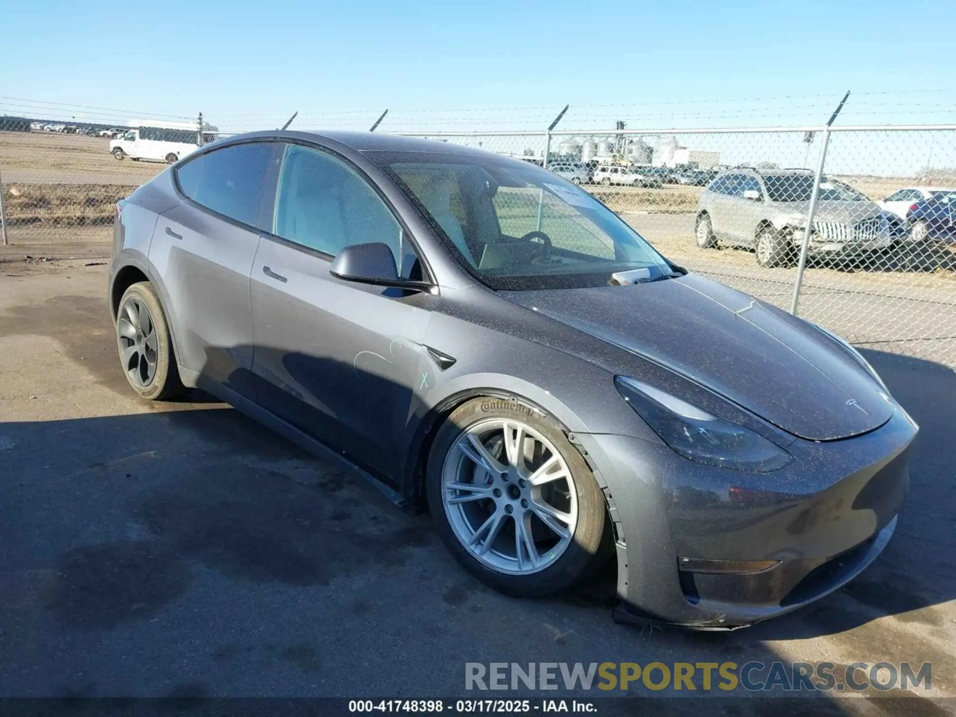 1 fotografías del automóvil dañado 7SAYGAEEXPF714760 TESLA MODEL Y 2023