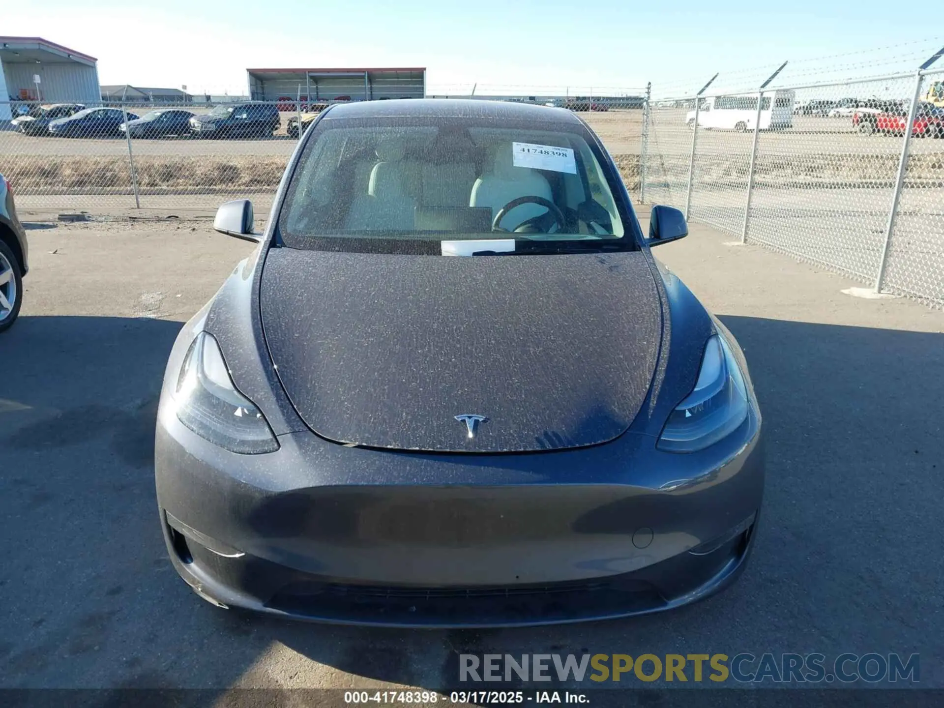 13 fotografías del automóvil dañado 7SAYGAEEXPF714760 TESLA MODEL Y 2023
