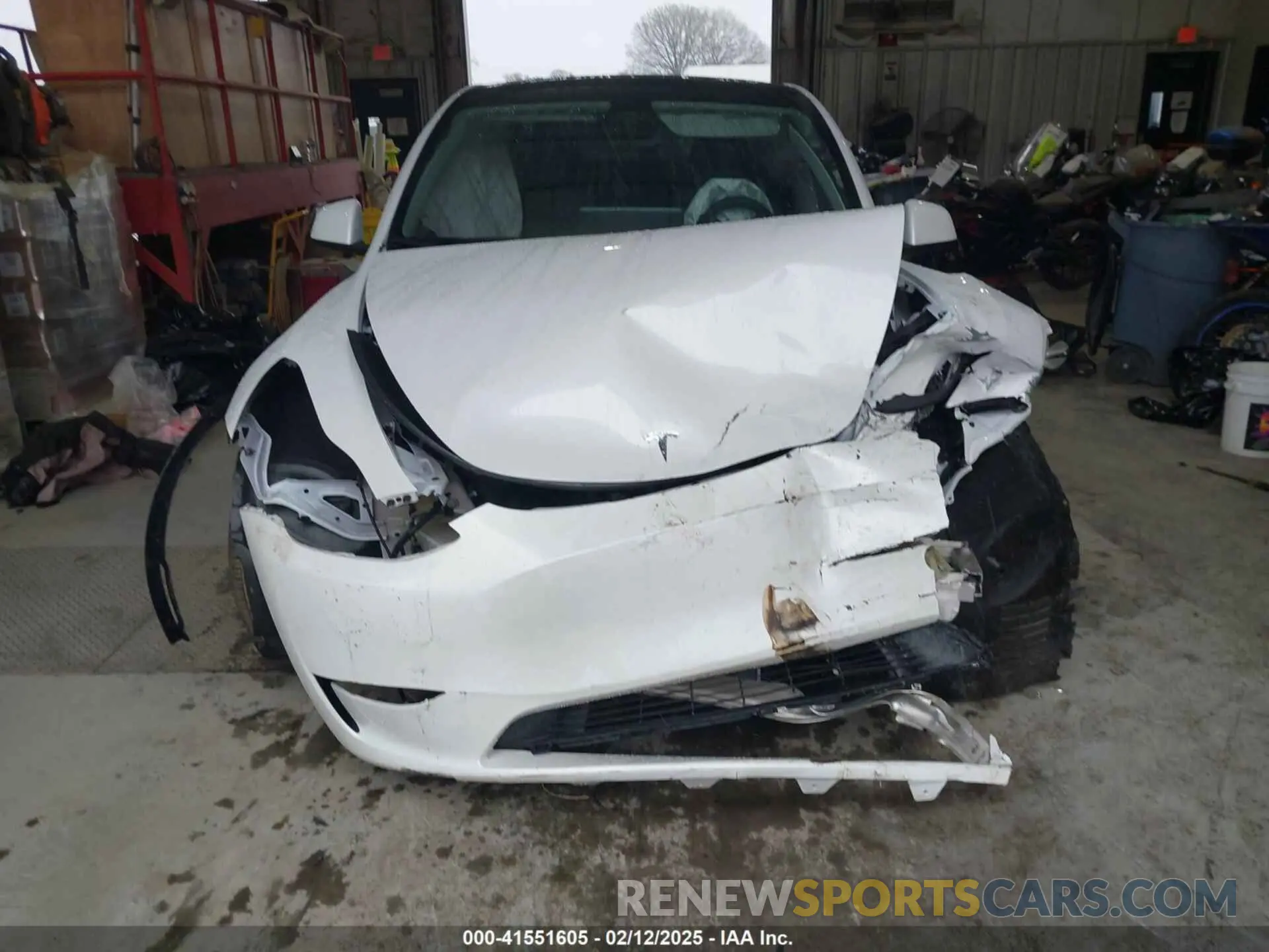12 fotografías del automóvil dañado 7SAYGAEEXPF789037 TESLA MODEL Y 2023