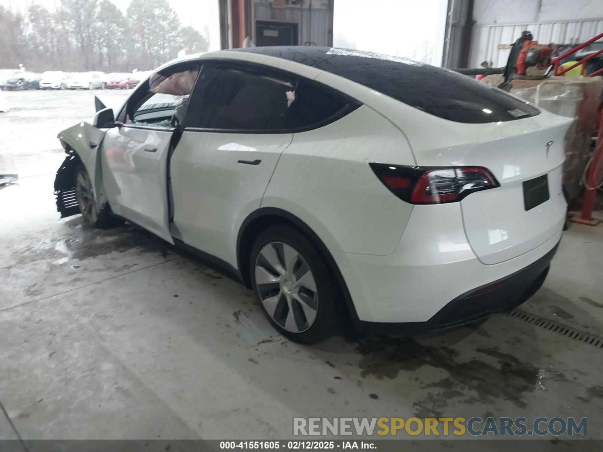 3 fotografías del automóvil dañado 7SAYGAEEXPF789037 TESLA MODEL Y 2023