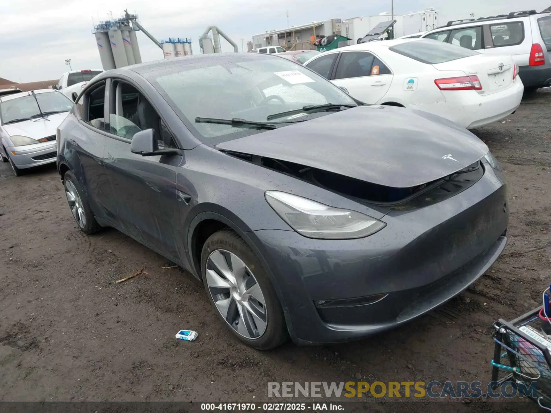 1 fotografías del automóvil dañado 7SAYGDED0PF922882 TESLA MODEL Y 2023