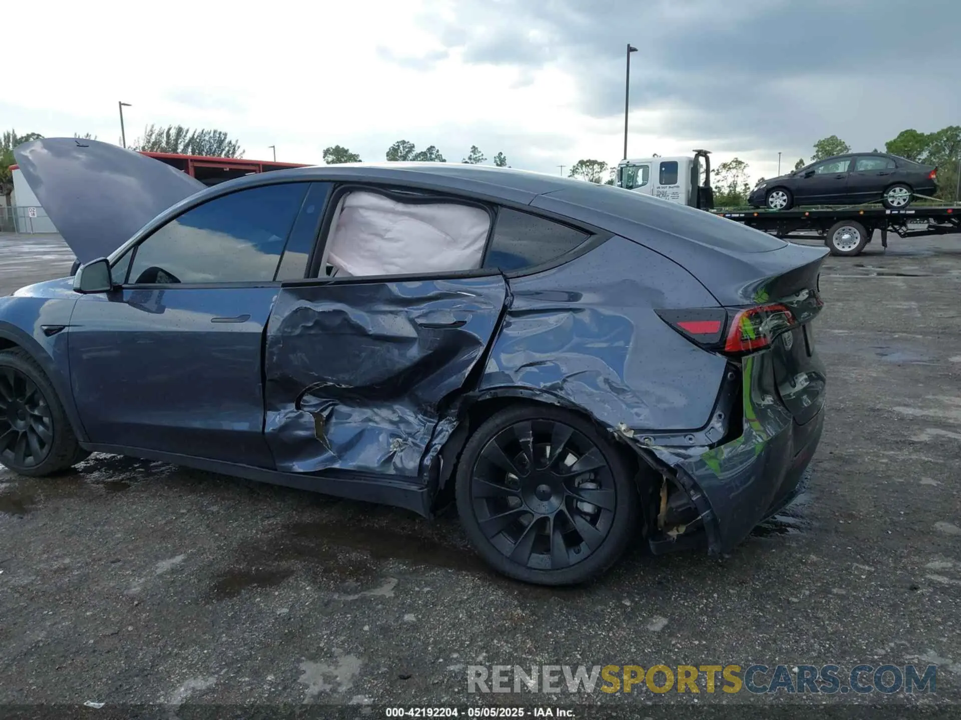6 fotografías del automóvil dañado 7SAYGDED0PF947510 TESLA MODEL Y 2023
