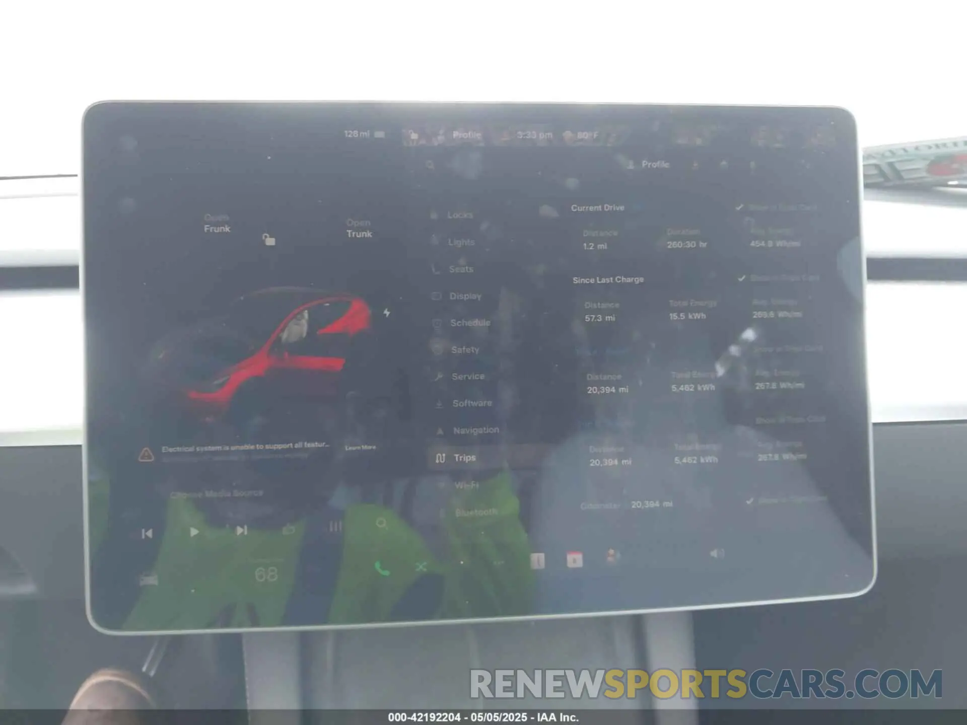 7 fotografías del automóvil dañado 7SAYGDED0PF947510 TESLA MODEL Y 2023